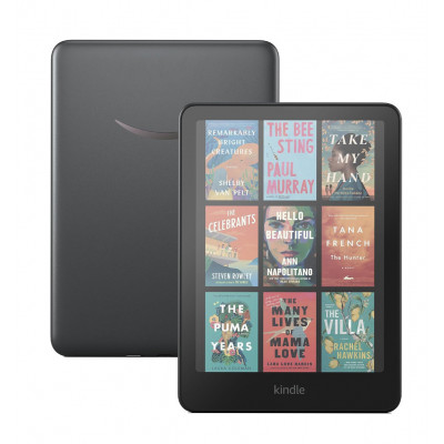 Электронная книга Amazon Kindle Colorsoft Signature Edition 1st Gen. 32 GB Metallic Black, Kind-Colorsoft-1stGen-32-Black 