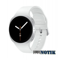 Smart Watch Samsung Galaxy Watch 8 40mm eSIM Silver UA SM-L325FZSASEK, L325-eSIM-Silver