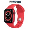 Apple Watch Series 6 GPS 40mm GPS Red Aluminum Case + Red Sport Band (M00A3) Б/У