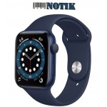 Apple Watch Series 6 GPS (M00J3) 44mm Blue Aluminium Case with Blue Sport Band