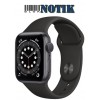 Apple Watch Series 6 GPS + LTE (M02Q3) 40mm Space Gray Aluminium Case with Black Sport Band