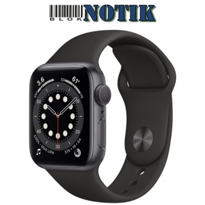 Apple Watch Series 6 GPS + LTE M06M3/M02N3 40mm Slv/Almn Case, White Sport Band, M06M3-M02N3