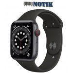 Apple Watch Series 6 4G 44mm Gray Alu Blck Sp Band (M07H3/MG2E3)