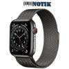 Apple Watch Series 6 44mm LTE Graphite Stainless Steel with Graphite Milanese Loop (M07R3)