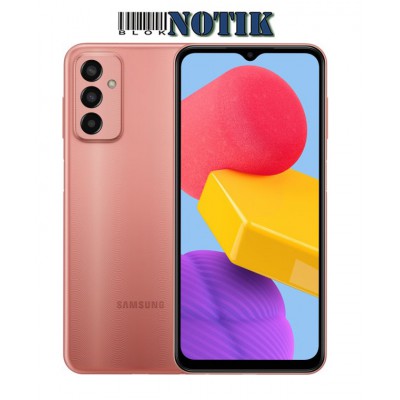 Смартфон Samsung Galaxy M13 M135 4/64Gb Pink Gold UA, M13-M135-4/64-PinkGold-UA