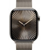 Apple Watch Series 10 GPS+Cellular 46mm Natural Titanium Case with Natural Milanese Loop S/M (MC7Q4)