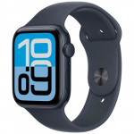 Apple Watch SE 3 GPS 44mm Midnight Alu. Case w. Midnight S. Band - M/L (MEHQ4)