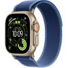 Apple Watch Ultra 3 GPS + Cellular 49mm Natural Tit. Case w. Blue/Bright Blue Trail Loop - S/M (MEWR4) Apple Watch Ultra 3 GPS + Cellular 49mm Natural Tit. Case w. Blue/Bright Blue Trail Loop - S/M (MEWR4)
