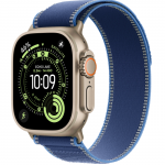 Apple Watch Ultra 3 GPS + Cellular 49mm Natural Tit. Case w. Blue/Bright Blue Trail Loop - S/M (MEWR4) Apple Watch Ultra 3 GPS + Cellular 49mm Natural Tit. Case w. Blue/Bright Blue Trail Loop - S/M (MEWR4)