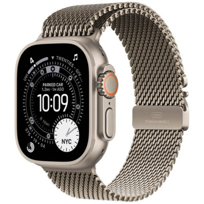 Apple Watch Ultra 3 GPS + Cellular 49mm Natural Tit. Case w. Natural Tit. Milanese Loop - Small MEWW4, MEWW4 Apple Watch Ultra 3 GPS + Cellular 49mm Natural Tit. Case w. Natural Tit. Milanese Loop - Small MEWW4, MEWW4