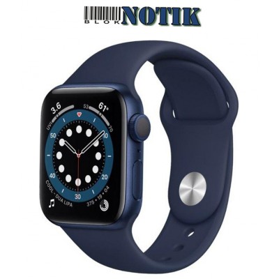 Apple Watch Series 6 GPS MG143 40mm Blue Aluminium Case with Blue Sport Band, MG143