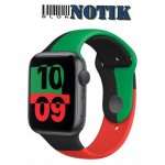 Apple Watch Series 6 GPS 44mm Black Unity Aluminum Case with Sport Band (MJ6P3)