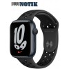 Apple Watch Nike 7 4G 41mm Midnight Aluminum Case with Anthracite/Black Nike Sport Band (MKHM3)