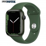Apple Watch Series 7 GPS (MKN73) 45mm Green Aluminum Case With Green Sport Band
