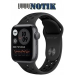 Apple Watch Series SE GPS Space Gray Aluminum Case + Anthracite/Black Nike Sport Band (MKQ83)