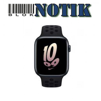 Apple Watch Series 8 45mm Nike+ Midnight Aluminium with Nike Black/Black Band M/L MNP83, MNP83