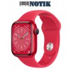 Apple Watch Series 8 41mm PRODUCT (RED) Aluminum Case with PRODUCT (RED) Sport Band (MNUH3)