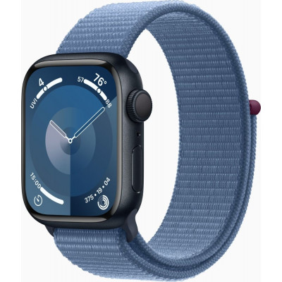 Apple Watch Series 9 GPS 45mm Midnight Aluminium with Midnight Solo Loop MR9F3, MR9F3