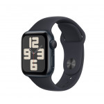 Apple Watch SE 2 GPS 40mm Midnight Aluminium with Midnight Sport Band S/M (MR9X3)