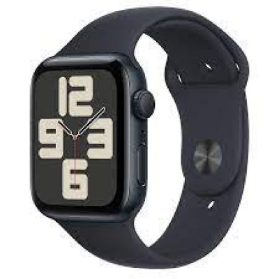Apple Watch SE 2 GPS 44mm Midnight Aluminium Case with Midnight Sport Band M/L MRE93, MRE93