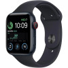 Apple Watch SE 2 LTE 44mm Midnight Aluminum Case with Midnight Sport Band M/L (MRH73)