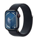 Apple Watch SE 2 LTE 44mm Midnight Aluminum Case with Midnight Sport Loop (MRHA3) 2023