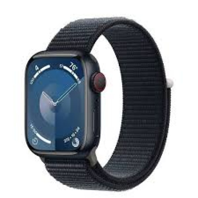 Apple Watch SE 2 LTE 44mm Midnight Aluminum Case with Midnight Sport Loop MRHA3 2023, MRHA3