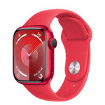 Apple Watch Series 9 LTE 41mm PRODUCT RED Alu. Case w. PRODUCT RED Sport Band - M/L (MRY83)