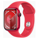 Apple Watch Series 9 LTE 45mm PRODUCT RED Alu. Case w. PRODUCT RED S. Band - S/M (MRYE3)