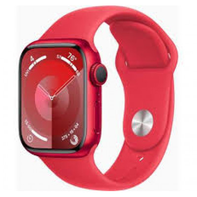 Apple Watch Series 9 LTE 45mm PRODUCT RED Alu. Case w. PRODUCT RED S. Band - S/M MRYE3, MRYE3