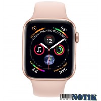 Apple Watch Series 4 40mm LTE Gold Aluminum Case with Pink Sand Sport Loop MTVH2, MTVH2