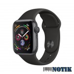 Apple Watch Series 4 GPS (MU6D2) 44mm Space Gray Aluminum Case with Black Sport Band 