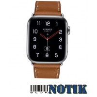 Apple Watch Hermès GPS + LTE MU6M2 40mm Stainless Steel Case with Fauve Barenia Leather Single Tour, MU6M2