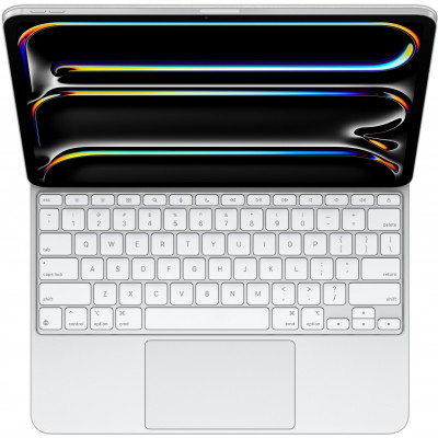 Клавиатура Apple Magic Keyboard iPad Pro 13 M4 MWR43 2025 White, MWR43 Клавиатура Apple Magic Keyboard iPad Pro 13 M4 MWR43 2025 White, MWR43