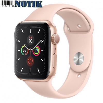 Apple Watch Series 5 GPS MWVE2 44mm Gold Aluminum Case with Pink Sand Sport Band , MWVE2