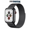 Apple Watch Series 5 44 GPS + LTE S.Black Stainless Steel Case & S.Black Milanese Loop (MWWL2 MWW82)