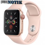 Apple Watch Series 5 LTE 40mm Series 5 GPS+LTE Gold Aluminum Case + Pink Sand Sport Band (MWWP2)