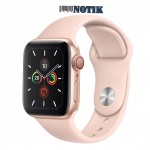Apple Watch Series 5 GPS + LTE (MWX22) 40mm Gold Aluminum Case with Pink Sand Sport Band