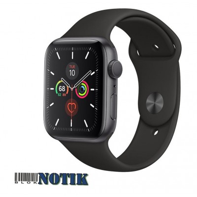 Apple Watch Series 5 40mm LTE Space Gray Aluminium with Black Sport Band MWX32, MWX32