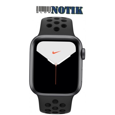 Apple Watch Series 5 40mm Nike+ Space Gray Aluminum Case with Antracite Black Sport Band MX3T2, MX3T2