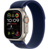 Apple Watch Ultra 2 GPS+Cellular 49mm Titanium Case with BlueTrail Loop - S/M - Natural - 2024 (MX4J3)