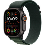 Apple Watch Ultra 2 GPS+LTE 49mm Black Titanium Dark Green Alpine Loop M (MX4R3)