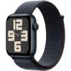 Apple Watch SE 2 GPS 44mm Midnight Aluminium Case with Ink Sport Loop (MXEP3)