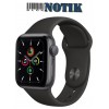 Apple Watch Series SE GPS (MYDT2) 44mm Space Gray Aluminium Case with Black Sport Band 