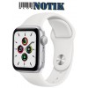Apple Watch Series SE 44mm LTE Silver Aluminum Case with White Sport Band (MYEM2/MYEV2)