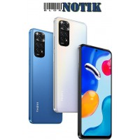 Смартфон Xiaomi Redmi Note 11S 6/128Gb NFC Blue EU , Note-11S-6/128-NFC-Blue-EU