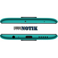 Смартфон Xiaomi Redmi Note 9 4/128Gb 1SIM Green , Note9-4/128-Green