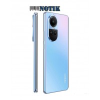 Смартфон OPPO Reno 10 8/256GB NFC Ice Blue UA, OPReno10-8/256-IceBlue-NFC-UA
