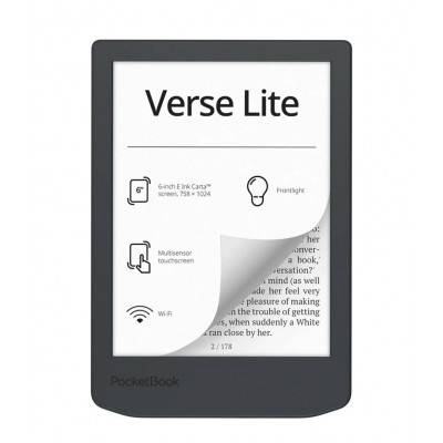 Электронная книга PocketBook 619 Verse Lite Midnight Grey PB619-T-CIS, PB619-T-CIS