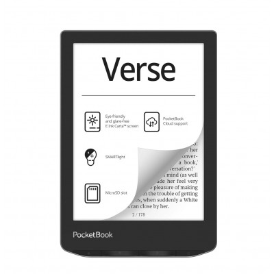 Электронная книга PocketBook 629 Verse Mist Grey PB629-M-CIS, PB629-M-CIS